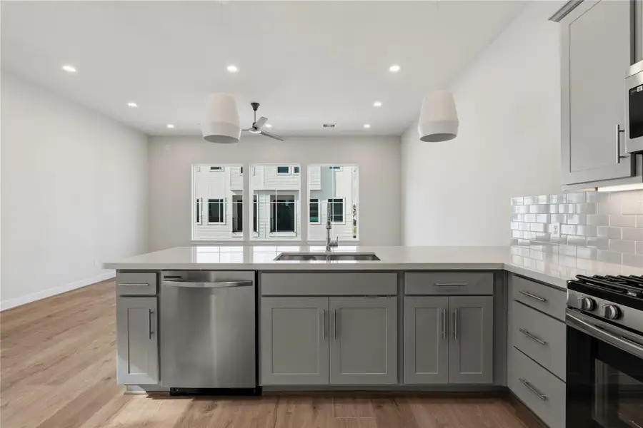 Furnished interior view inside a new home in Willowbend Point, Houston (Image 6).