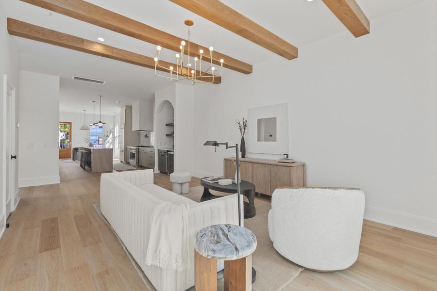 Furnished interior view inside a new home in , Charleston (Image 29). Furnished interior view inside a new home in , Charleston (Image 29).