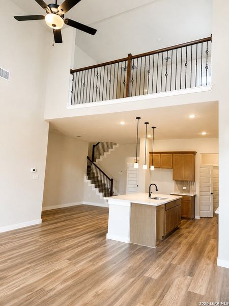Furnished interior view inside a new home in Cordova Crossing, Seguin (Image 5).