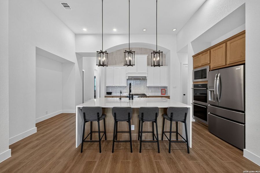 Furnished interior view inside a new home in Veramendi, New Braunfels (Image 35).