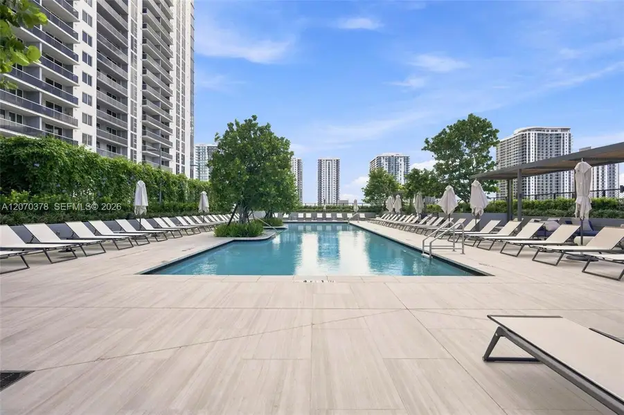Condo located in Miami, FL showcasing its design and architecture (Image 3). Condo located in Miami, FL showcasing its design and architecture (Image 3).