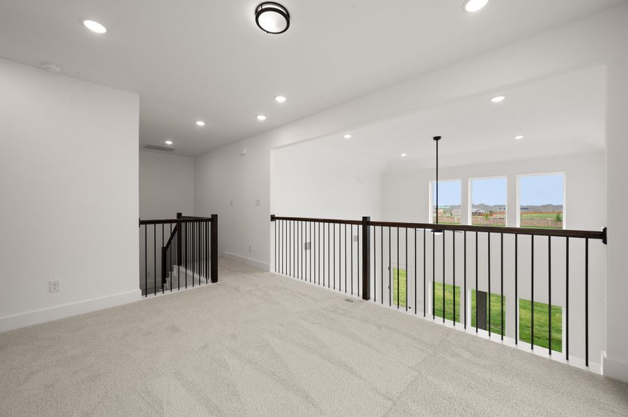 Spacious, unfurnished interior of a new home in Wildflower Ranch, Fort Worth (Image 52). Spacious, unfurnished interior of a new home in Wildflower Ranch, Fort Worth (Image 52).