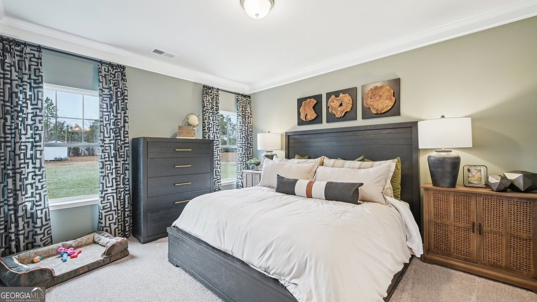 Furnished interior view inside a new home in Maddox Station, Eatonton (Image 11).