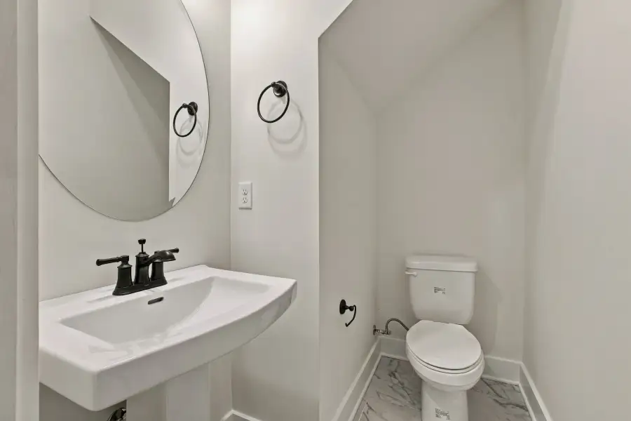 Convenient First Floor Powder Room in The Geneva Home