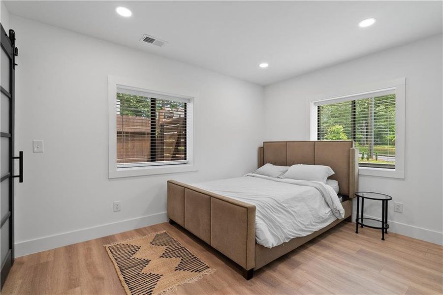 Furnished interior view inside a new home in , Atlanta (Image 39).