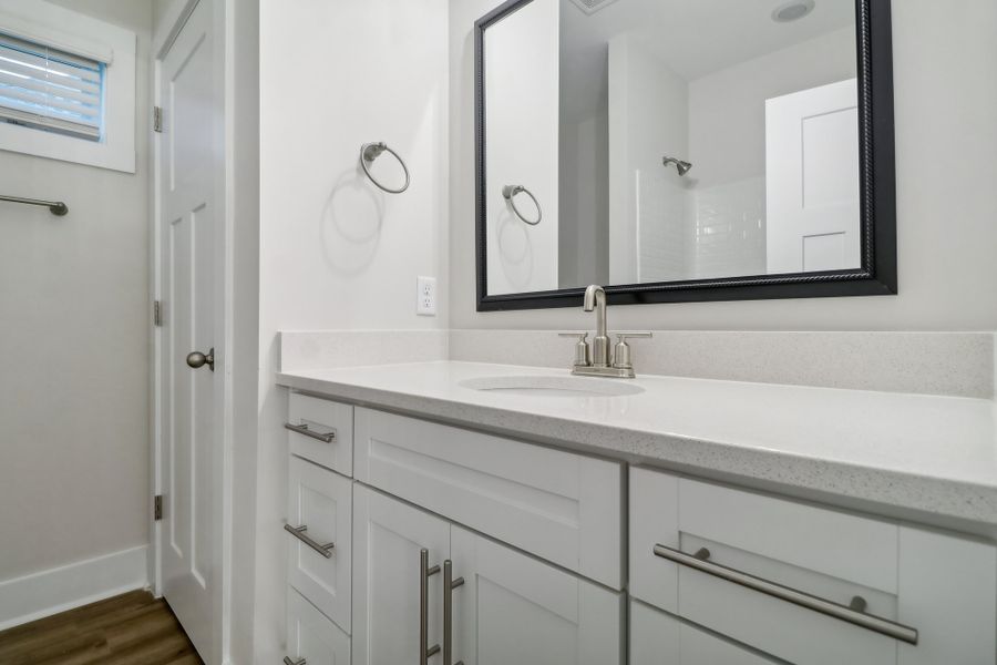 Representative furnished interior of a home built from the Carol II by Great Southern Homes in The Cove, Sumter (Image 7).