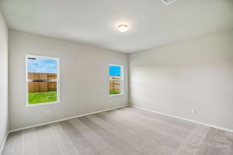 Representative unfurnished interior of a home built from the Legacy Hills 1754 by Brohn Homes in Legacy Hills, Mico (Image 15).