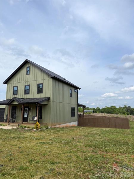 Exterior details and patio area of a home in , Shelby (Image 4).