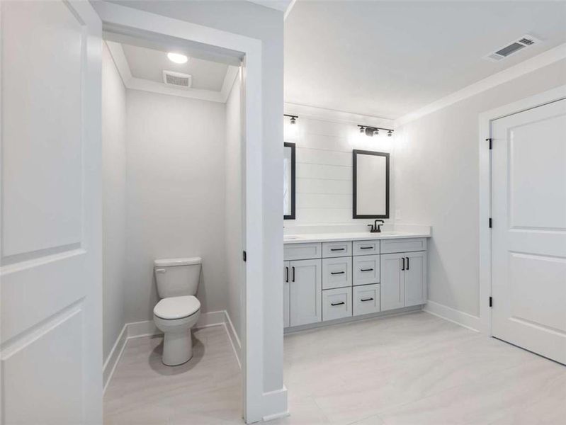 Furnished interior view inside a new home in , Buford (Image 7). Furnished interior view inside a new home in , Buford (Image 7).