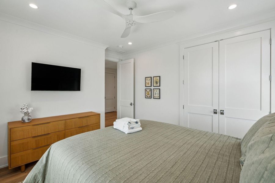 Furnished interior view inside a new home in , Isle Of Palms (Image 48).