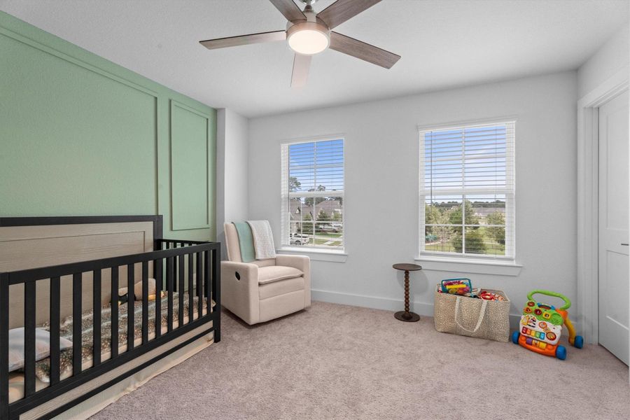 Furnished interior view inside a new home in Sorella, Tomball (Image 42).