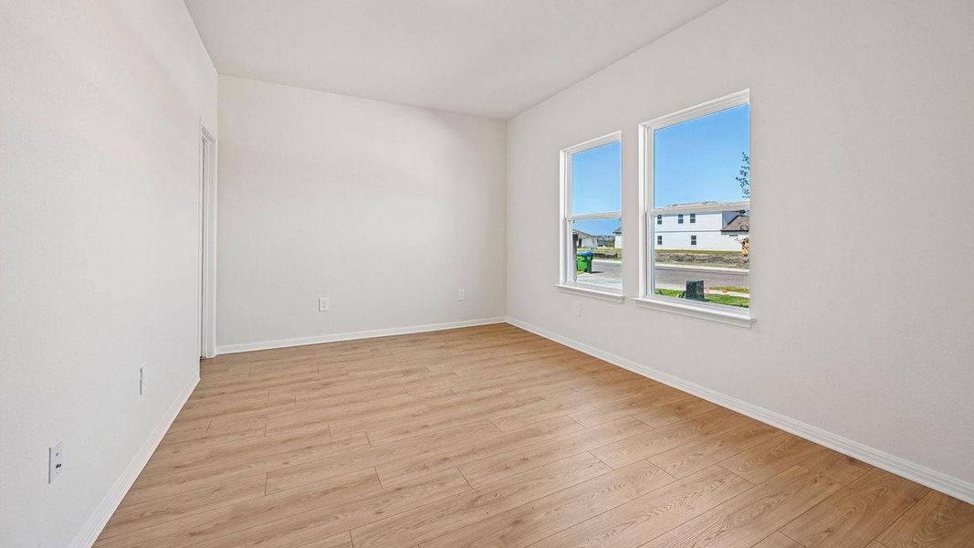 Spacious, unfurnished interior of a new home in Carillon, Manor (Image 22).