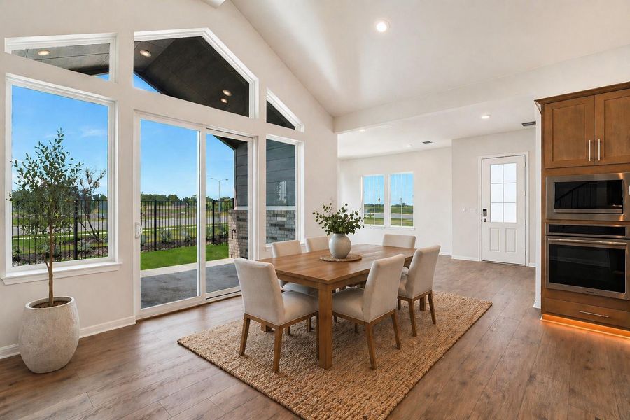 *Virtually Staged Dining Area*