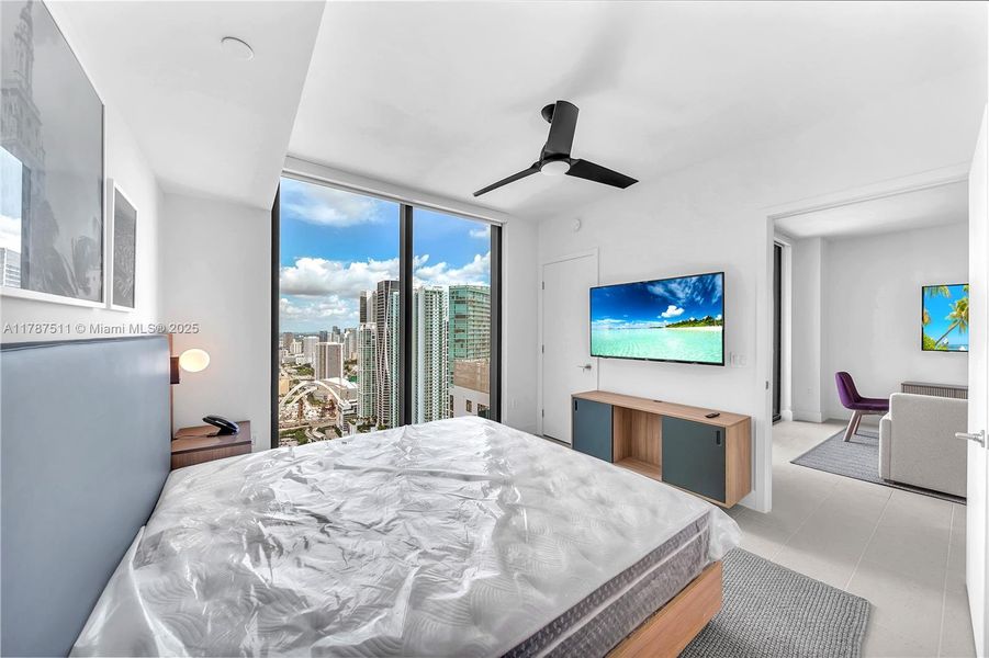 Furnished interior view inside a new home in , Miami (Image 8).