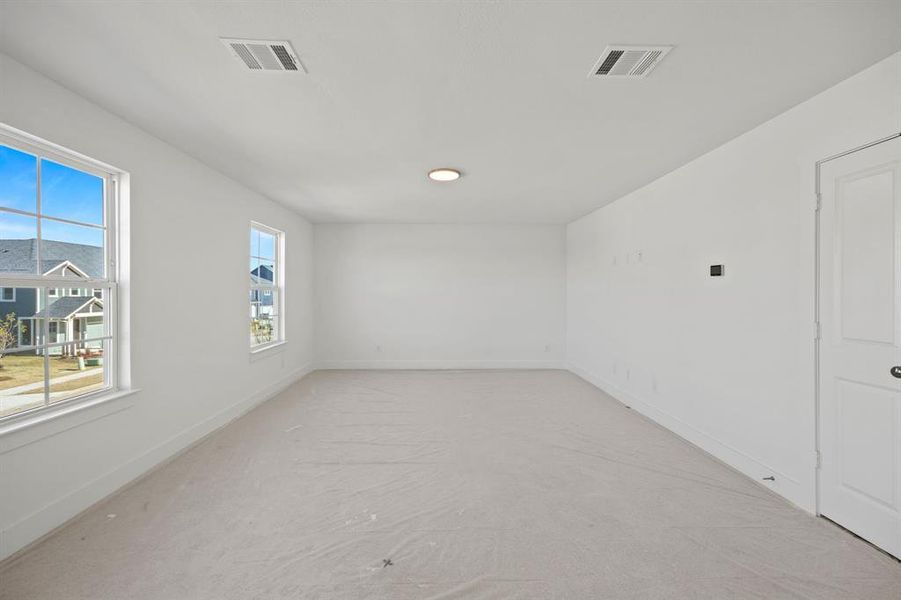Spacious, unfurnished interior of a new home in North Square at Uptown, Celina (Image 16). Spacious, unfurnished interior of a new home in North Square at Uptown, Celina (Image 16).