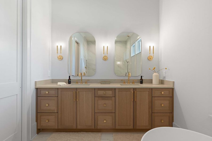 Furnished interior view inside a new home in , Mount Pleasant (Image 57).