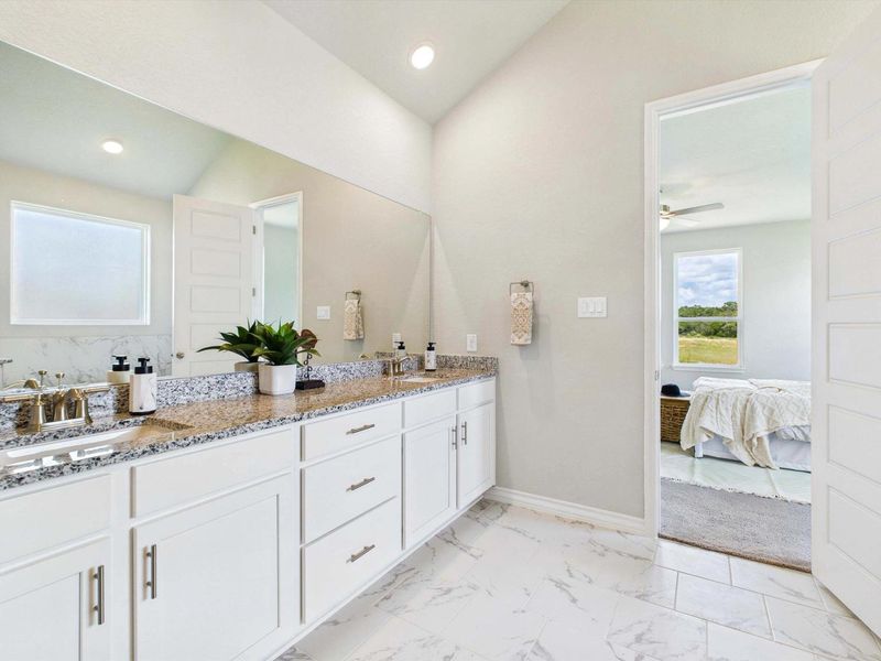 Representative furnished interior of a home built from the The Foster E by Davidson Homes LLC in Potranco Oaks, Castroville (Image 33). Representative furnished interior of a home built from the The Foster E by Davidson Homes LLC in Potranco Oaks, Castroville (Image 33).