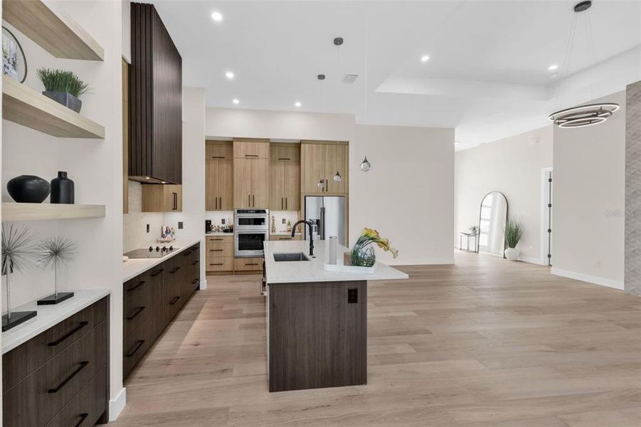 Furnished interior view inside a new home in , Rotonda West (Image 18). Furnished interior view inside a new home in , Rotonda West (Image 18).