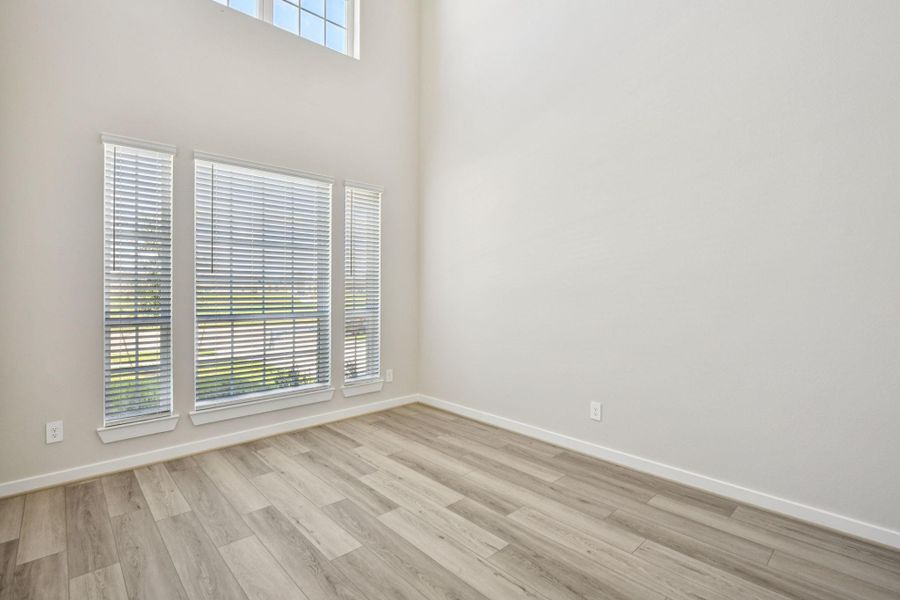 Photo is not of the actual home, but is an inspirational photo of builder’s model home and may depict options, furnishings, and/or decorator features that are not included