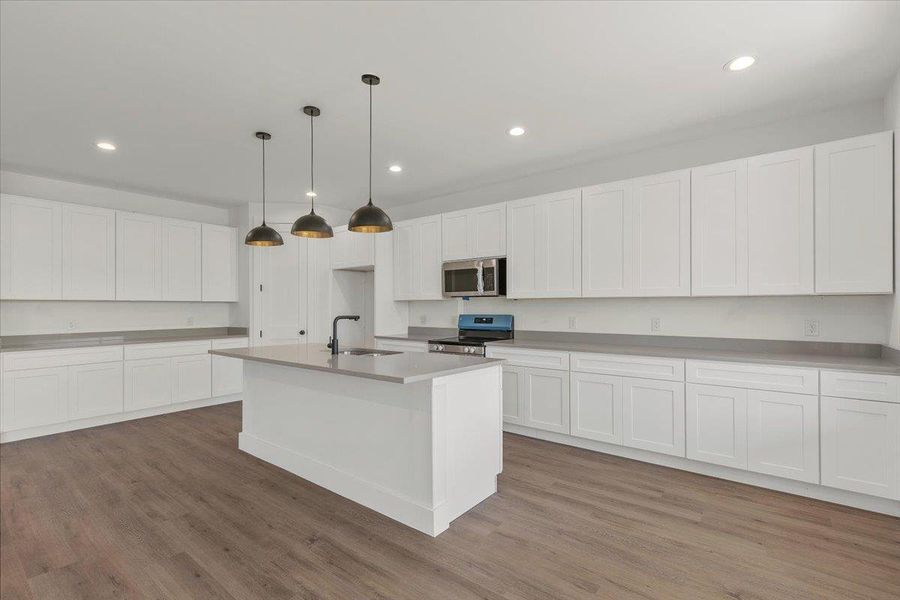 Furnished interior view inside a new home in , Bastrop (Image 5).