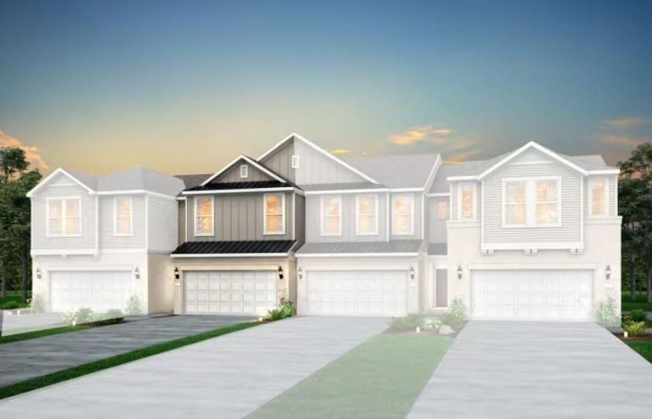 Pulte Homes, Duncan exterior, rendering