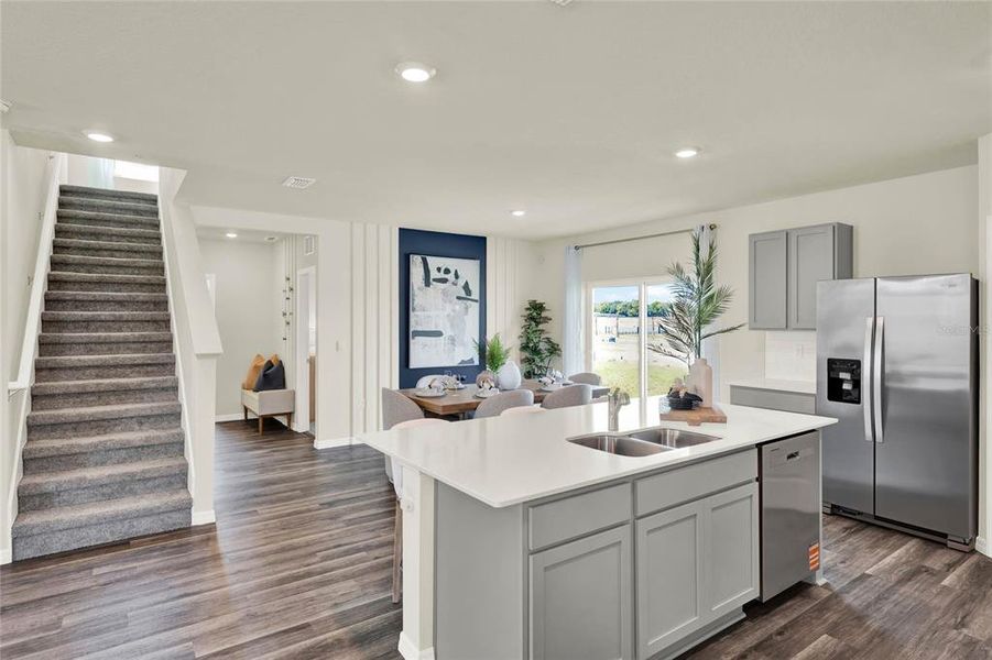 Furnished interior view inside a new home in Crossroads at Kelly Park, Apopka (Image 30).