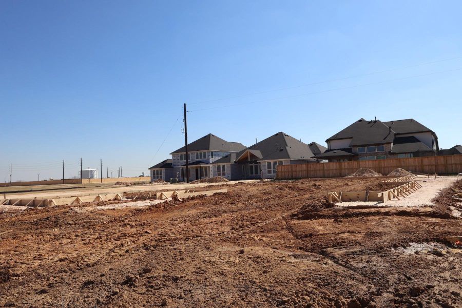 Site preparation for new homesites in Dunham Pointe, Cypress (Image 27).