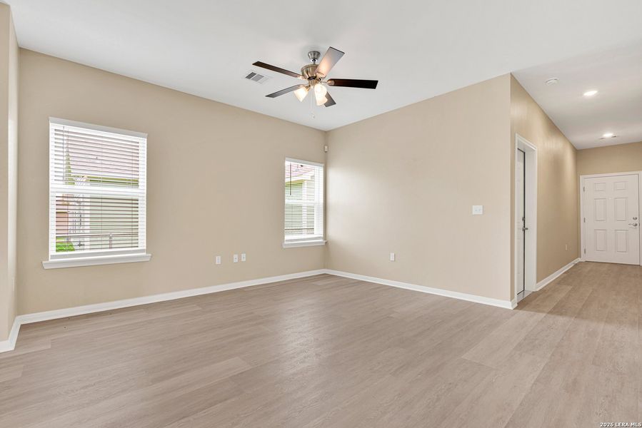 Spacious, unfurnished interior of a new home in , San Antonio (Image 13). Spacious, unfurnished interior of a new home in , San Antonio (Image 13).
