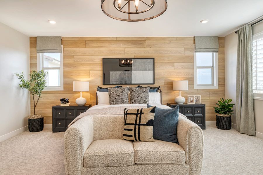 Representative furnished interior of a home built from the Safflower Plan 40-4 by Tri Pointe Homes in Soleo, San Tan Valley (Image 14).
