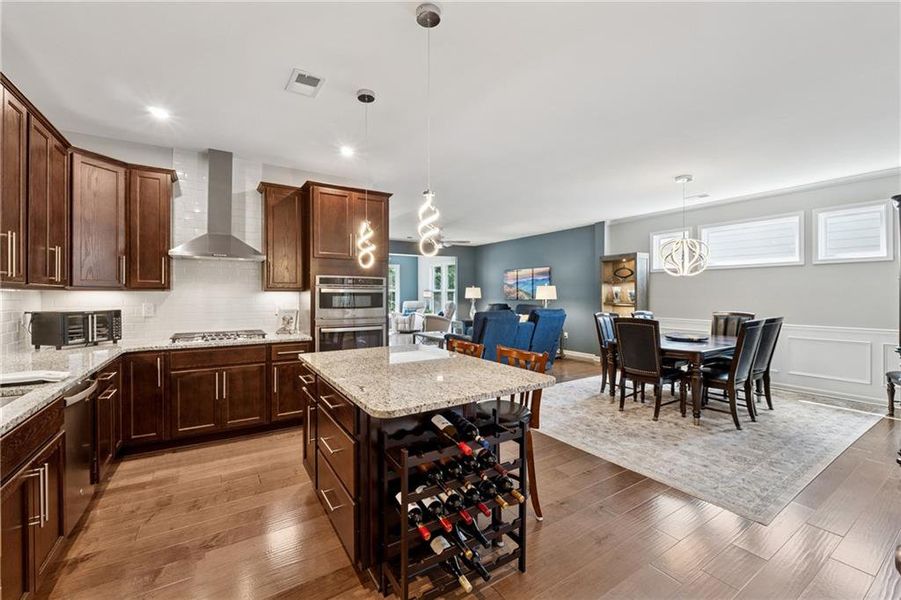 Furnished interior view inside a new home in Poplar Place, Dallas (Image 9).