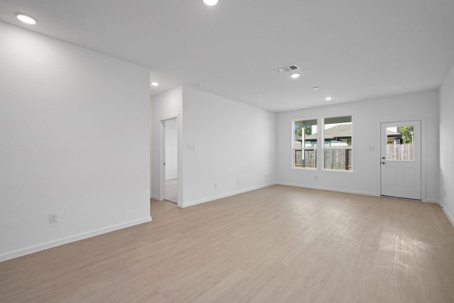 Spacious, unfurnished interior of a new home in Peppervine, Porter (Image 12). Spacious, unfurnished interior of a new home in Peppervine, Porter (Image 12).