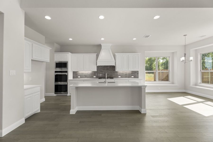 Furnished interior view inside a new home in River Ranch, Van Alstyne (Image 8).