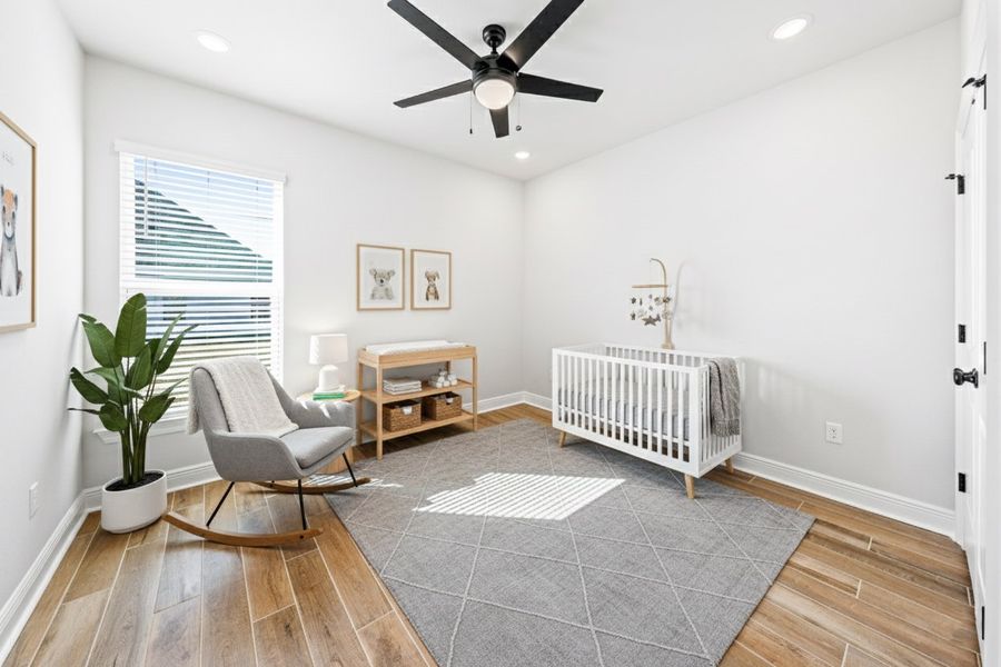 Front exterior of a new home in Natureview, Freeport, FL, highlighting curb appeal (Image 16).