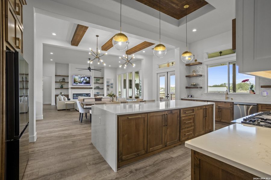 Furnished interior view inside a new home in , Bulverde (Image 5).