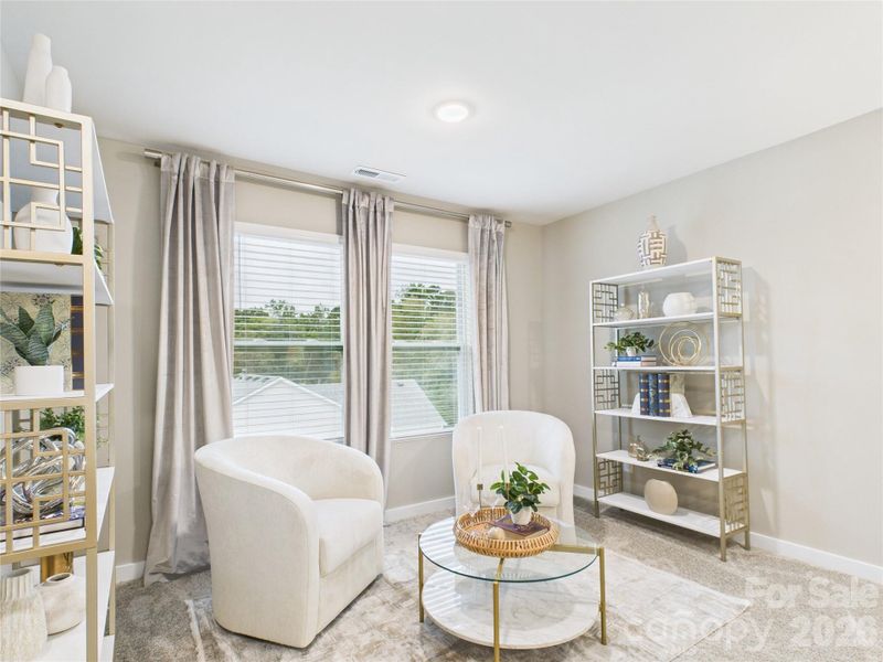 Sitting Room in Primary provides a private space to relax