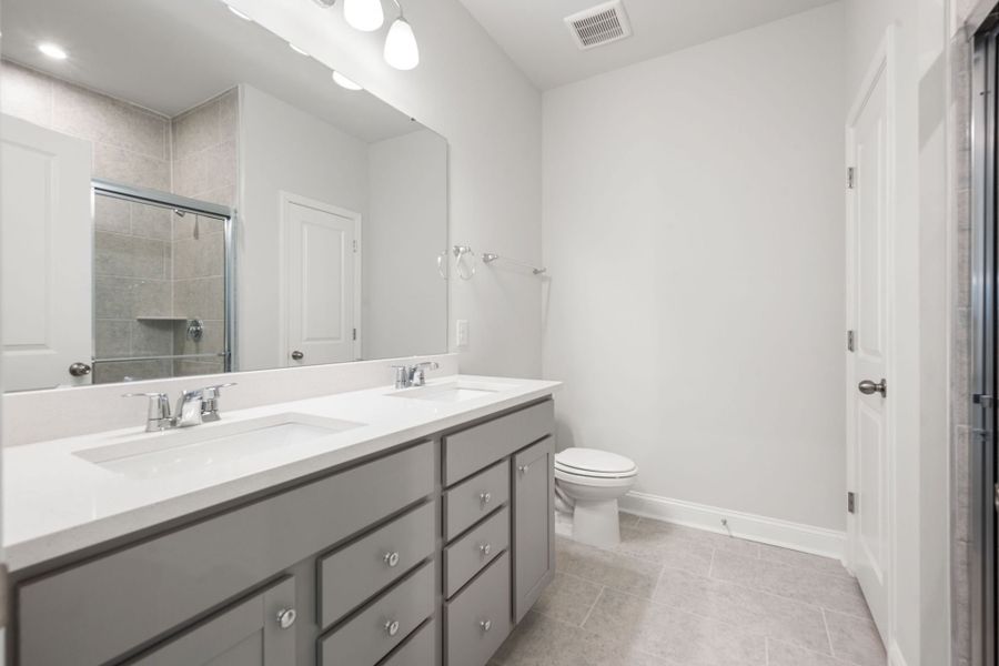 Furnished interior view inside a new home in Waterways, Richmond Hill (Image 9).