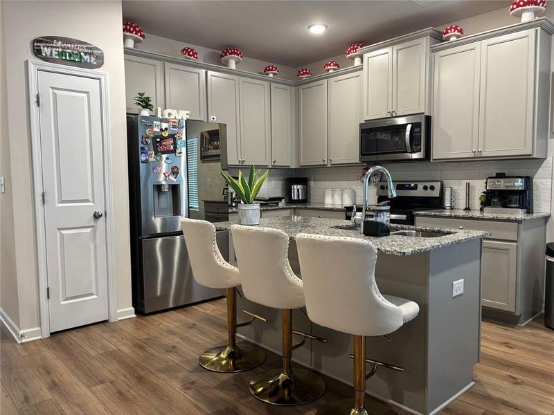 Furnished interior view inside a new home in , Hoschton (Image 11).