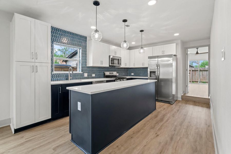 Furnished interior view inside a new home in , Houston (Image 13).