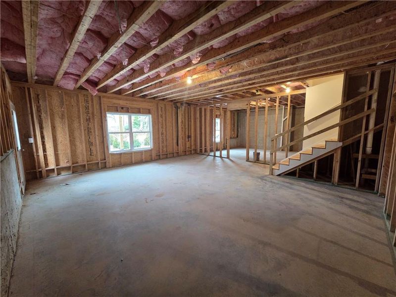 In-progress construction of a new home in , Buford, GA (Image 34). In-progress construction of a new home in , Buford, GA (Image 34).