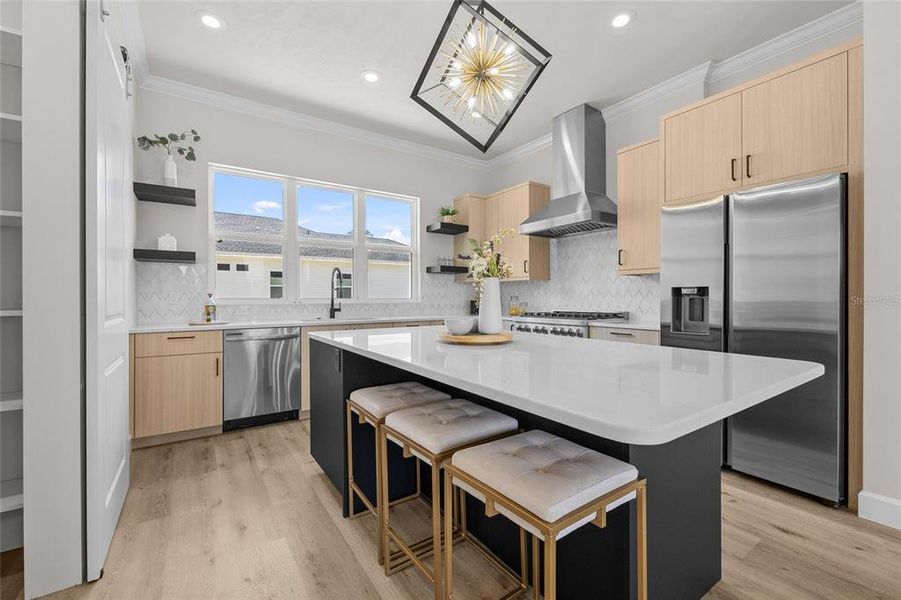 Furnished interior view inside a new home in , Newberry (Image 12).