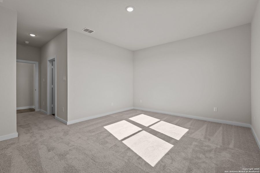 Spacious, unfurnished interior of a new home in Applewhite Meadows, San Antonio (Image 27). Spacious, unfurnished interior of a new home in Applewhite Meadows, San Antonio (Image 27).