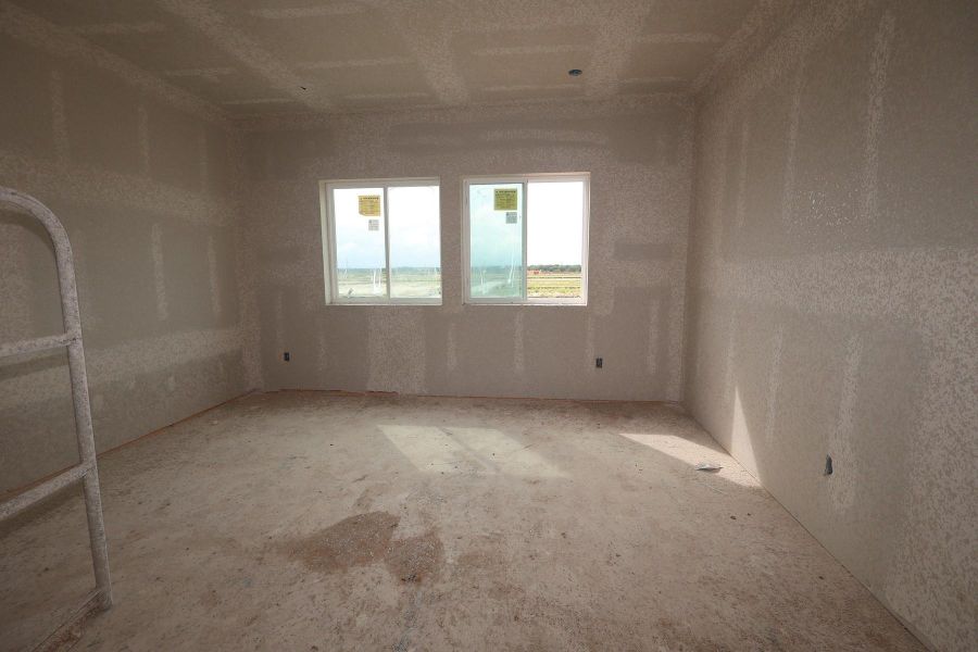 In-progress construction of a new home in Bridgeland Central: Emerald Heights - Landmark Row Collection, Cypress, TX (Image 6).
