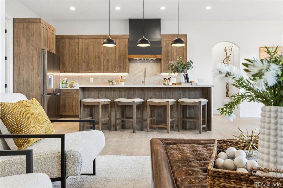 Furnished interior view inside a new home in , Franktown (Image 3).