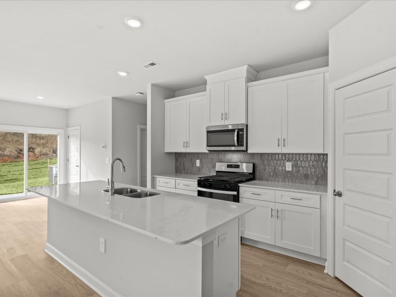 Furnished interior view inside a new home in Northbrook Village Townes, Taylors (Image 4).