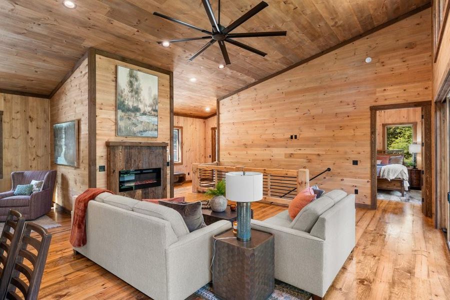 Furnished interior view inside a new home in , Blue Ridge (Image 6).