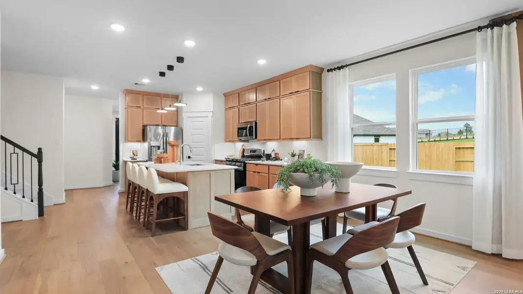 Furnished interior view inside a new home in Prominence Journey, San Antonio (Image 10).