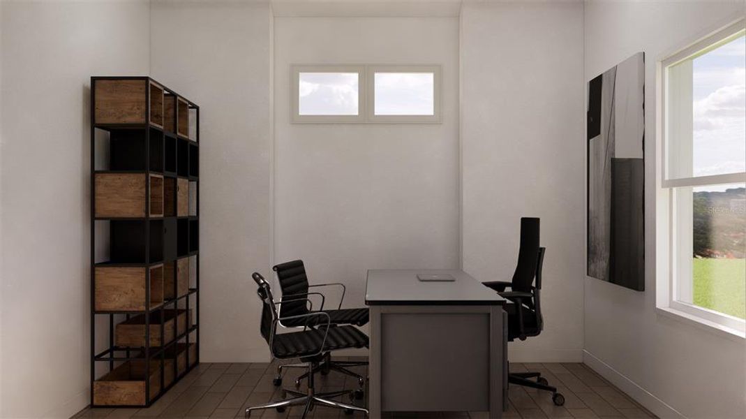 Furnished interior view inside a new home in , Dunnellon (Image 6).