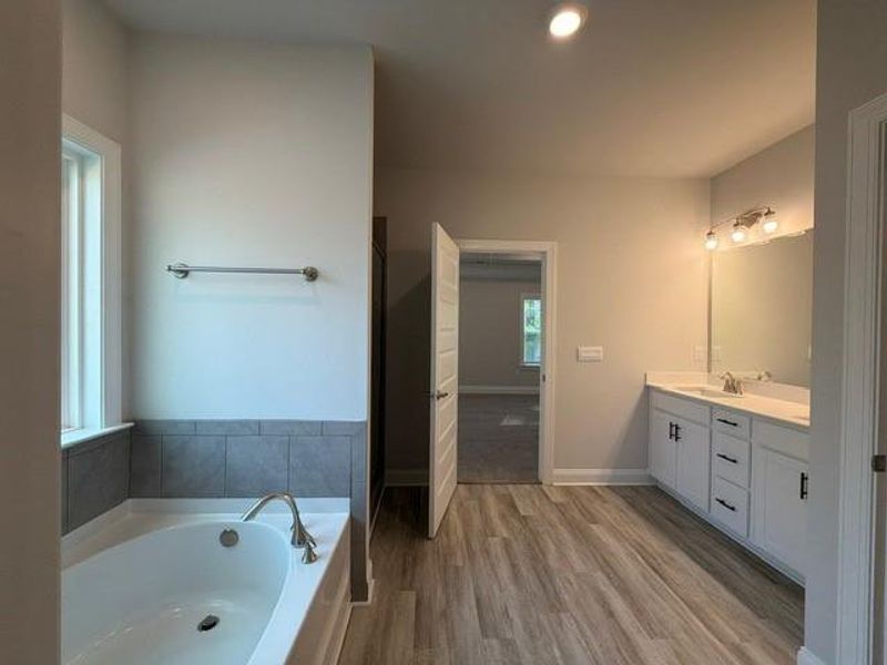 Furnished interior view inside a new home in Tuscany Hills, Douglasville (Image 5).