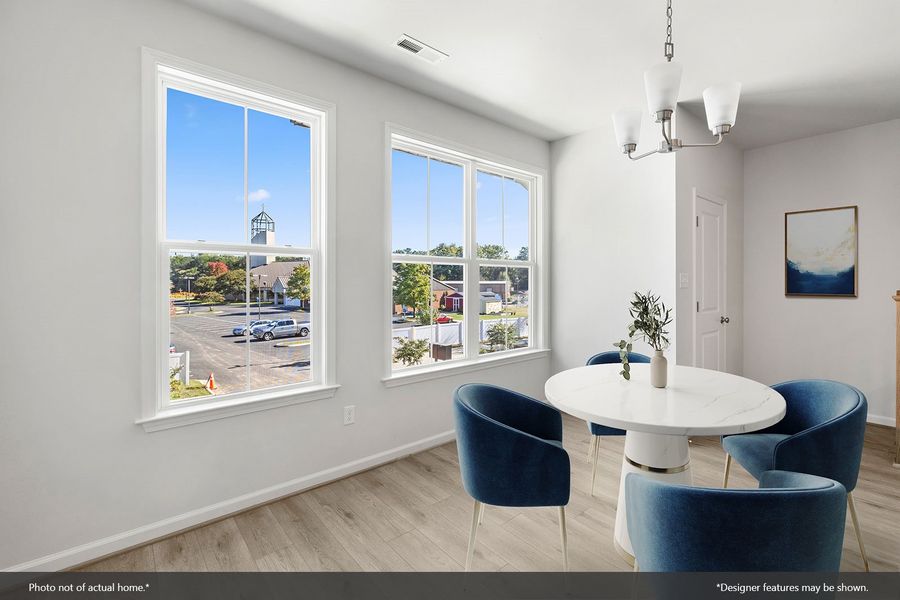 Furnished interior view inside a new home in Avenue One, Castle Hayne (Image 8).
