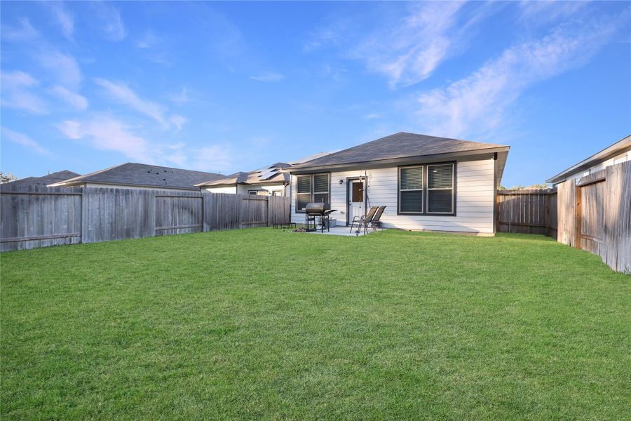 Exterior details and patio area of a home in , Porter (Image 4).